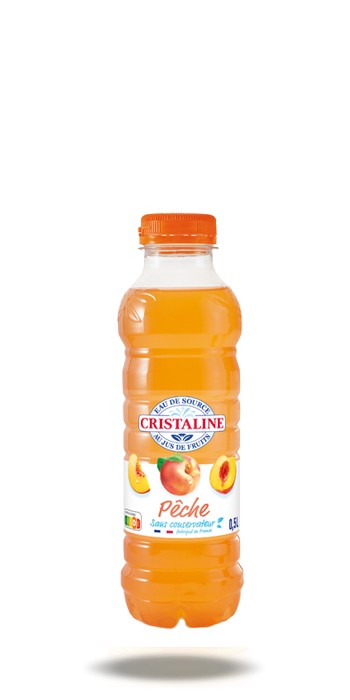 Cristaline - Pêche 50cl (x24)