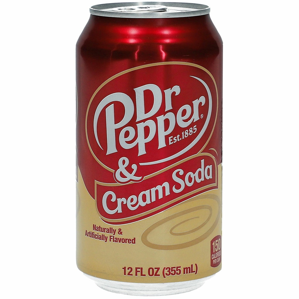 Dr Pepper Cream Soda 355ml