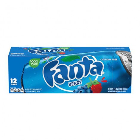 Fanta US Berry 35cl (x12)