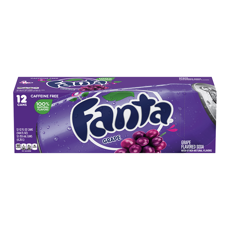 Fanta US Grape 35cl (x12)