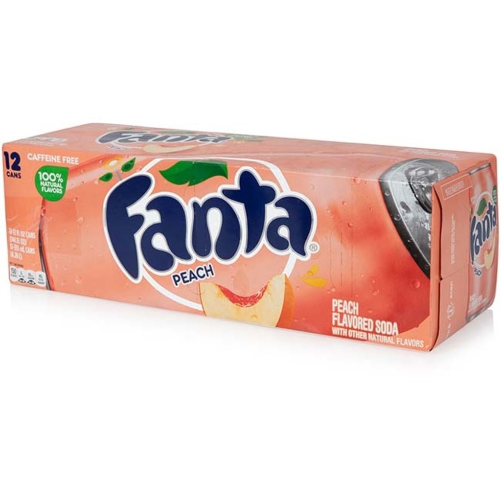 Fanta US Peach 35cl (x12)