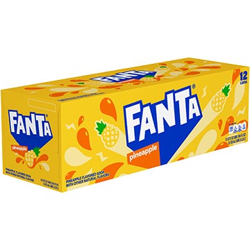 Fanta US Pineapple 35cl (x12)