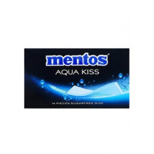 MENTOS GUM AQUA KISS ALASKAN MINT 