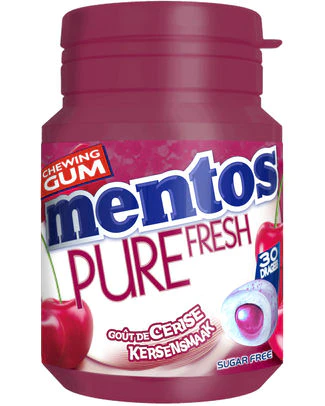MENTOS GUM PURE FRESH CHERRY BOTTLE 