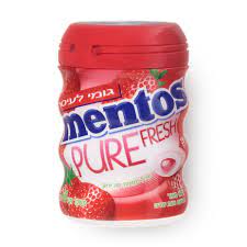 MENTOS GUM PURE FRESH STRAWBERRY BOTTLE