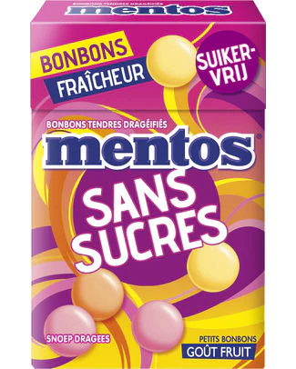 Mentos Fruit Sugar Free