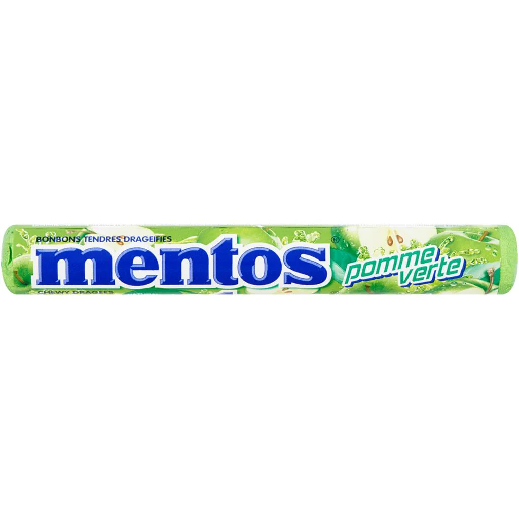 Mentos Rolls Pomme