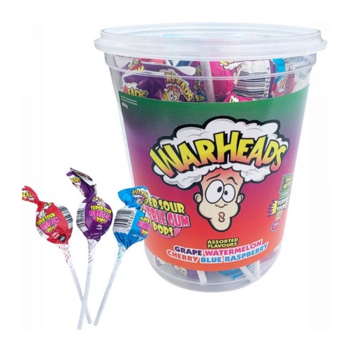 Warheads - Lolly tubo 400g