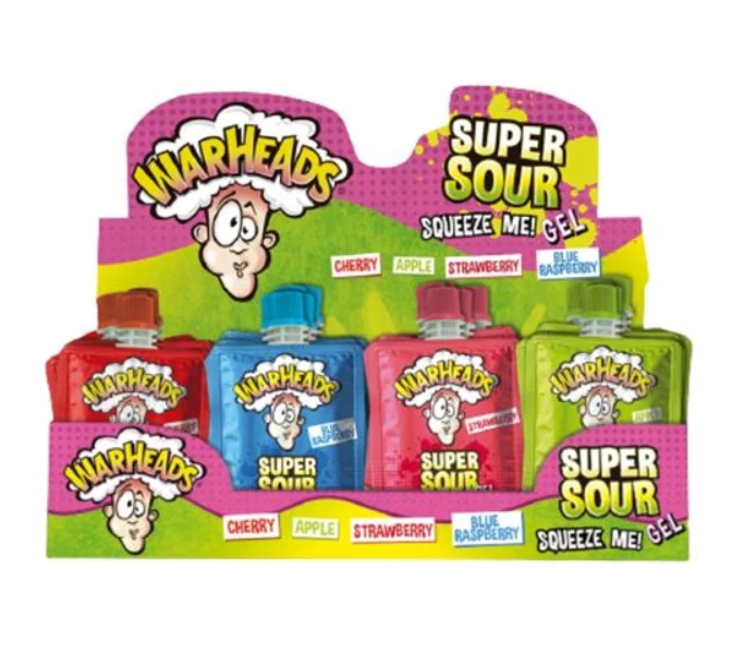 Warheads - Super sour gel 20gr