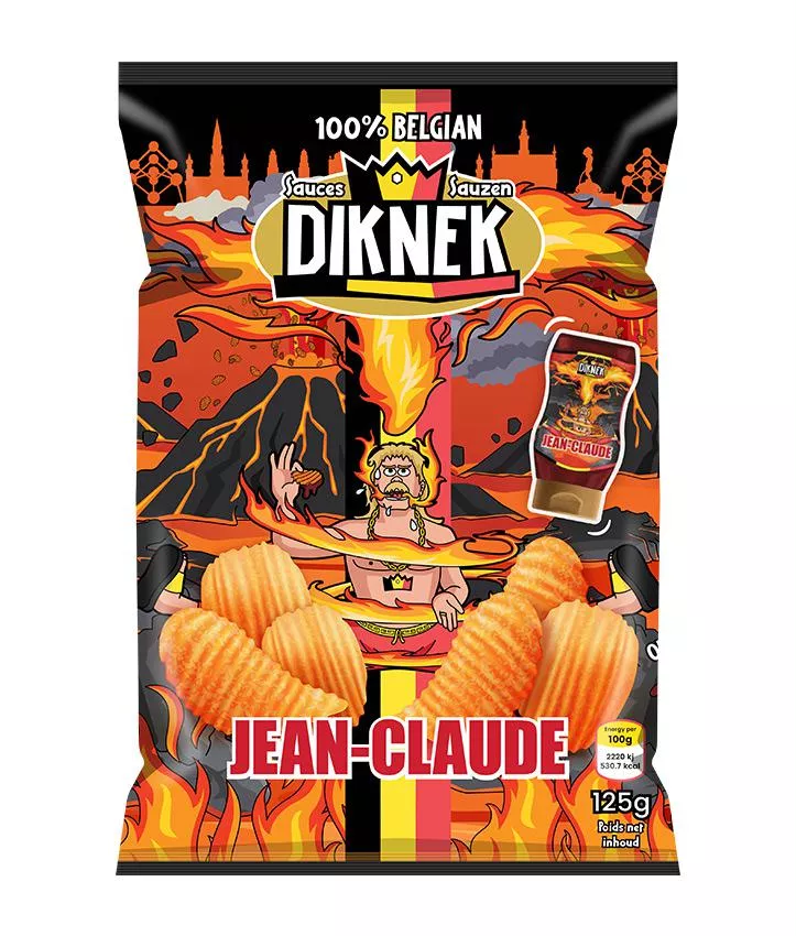 Diknek Chips Jean-Claude 125gr
