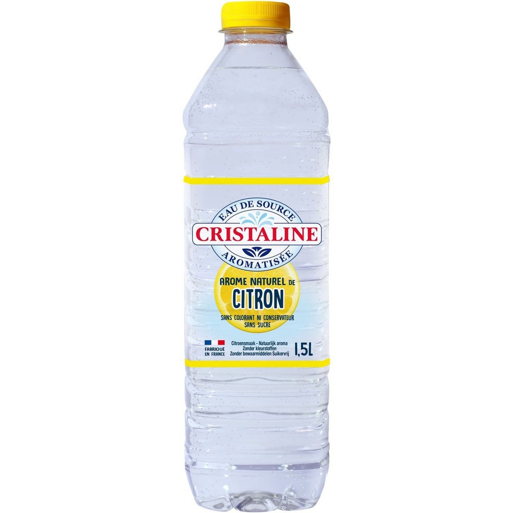 Cristaline - Citron 1,5L (x6)
