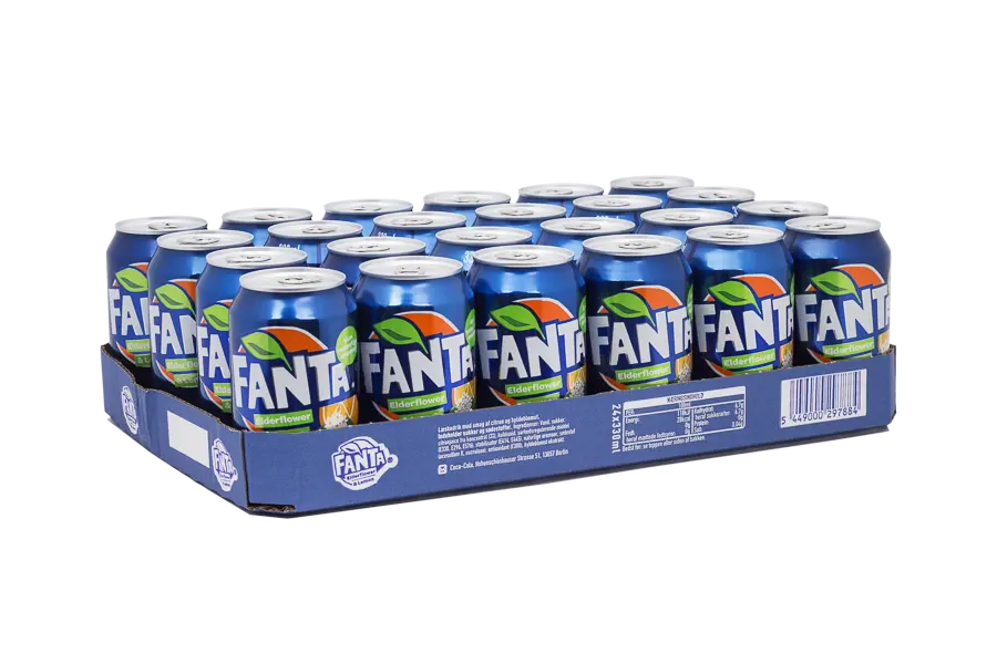 Fanta elderflower 33cl (x24)