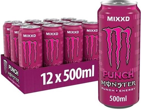 Monster punch mixxd 500ml (x24) 