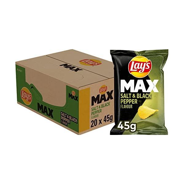 Lays - salt'n pepper 40g (x20)