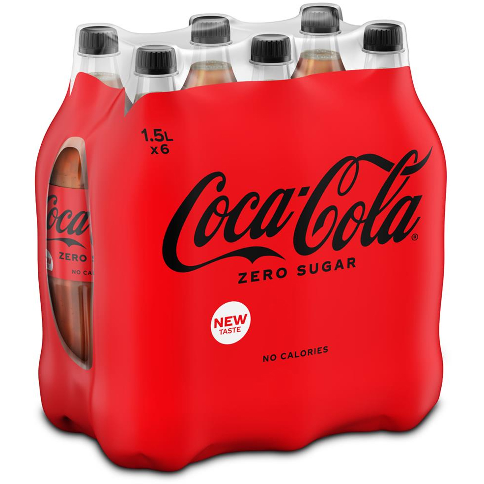 Coca Cola ZERO 1,5l (X6)