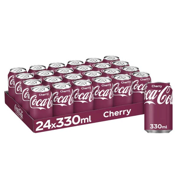 Coca Cherry 330ml (x24) 