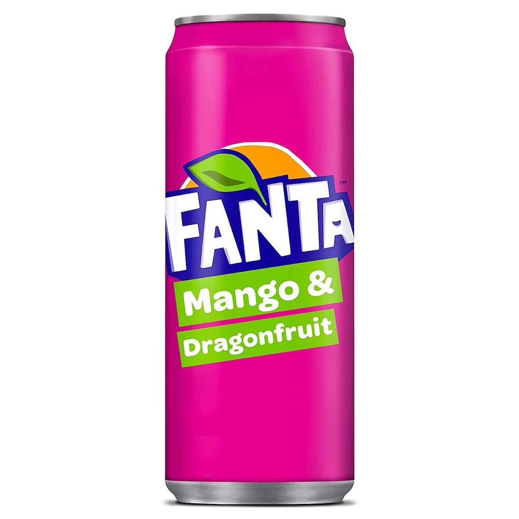 Fanta mango et dragonfruit 33cl 