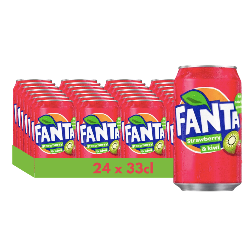 Fanta fraise kiwi 330Ml (x24)
