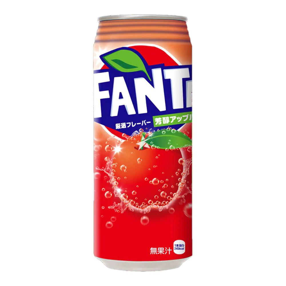 Fanta Rich Apple 50cl Can Jap