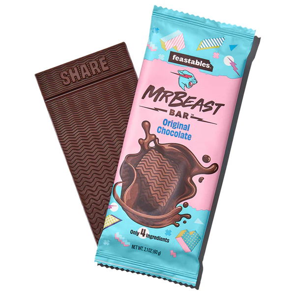 Mr Beast Feastables original chocolate 60g