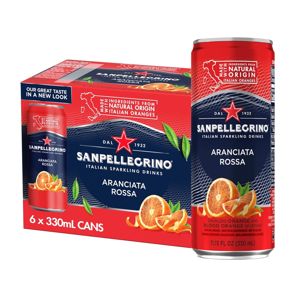 Sanpellegrino - Aranciata rossa 33cl (x24)