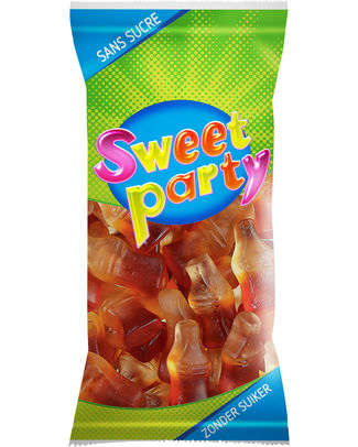 Sweet Party bouteilles cola 180gr