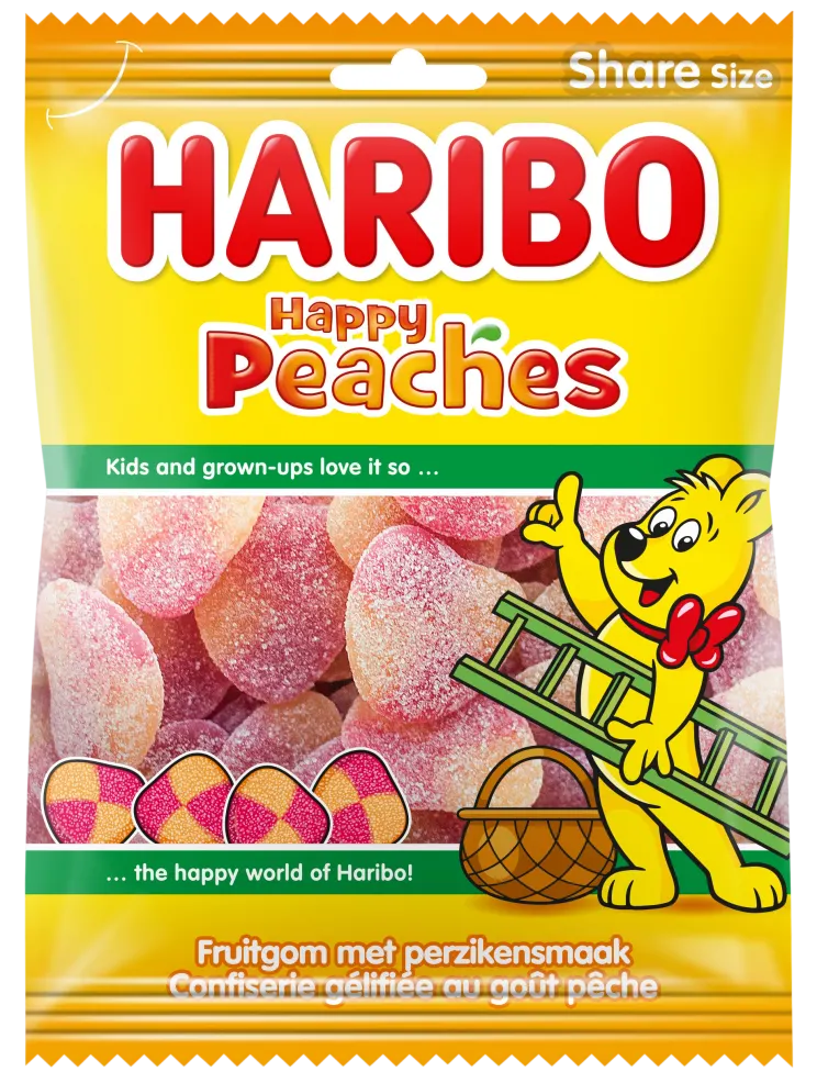 Haribo Happy Peaches 75g