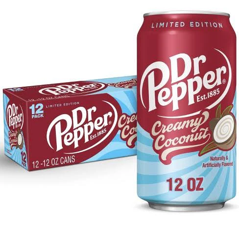 Dr Pepper US- Coconut 355ml (x12)