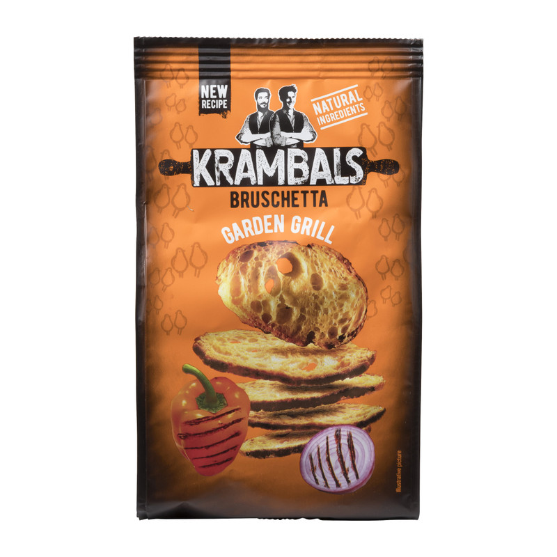 Krambals Bruschetta garden grill 70g