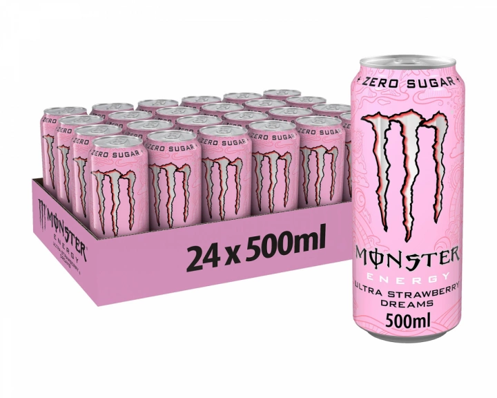 Monster - Ultra Strawberry Dreams zero sugar (x24)