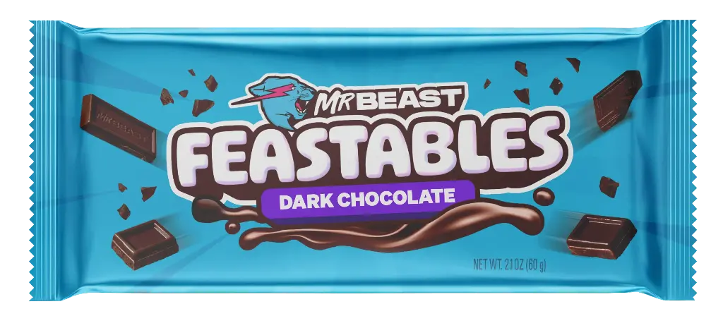 Mr Beast Feastables dark chocolate 60g