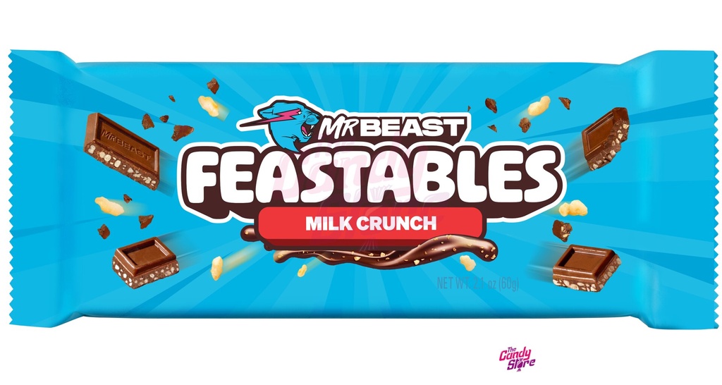 Mr Beast Feastables milk crunch 60g