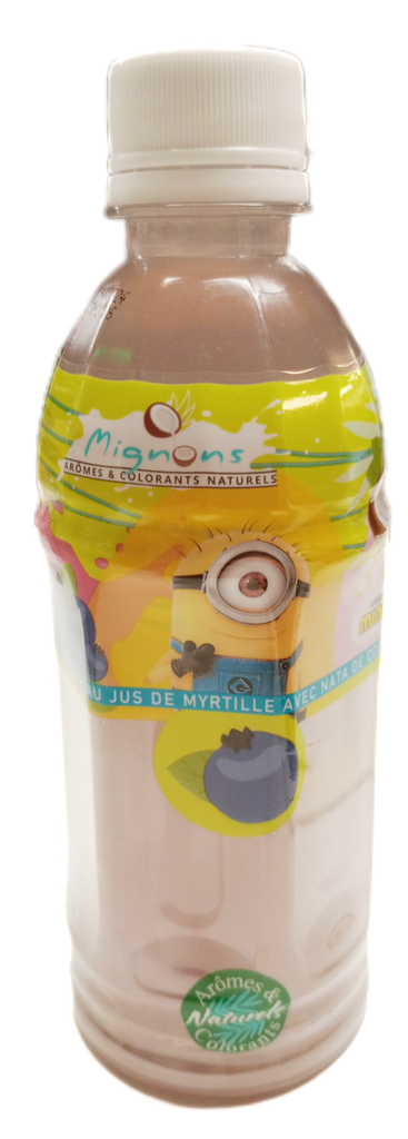 Minions Jus de Myrtille avec Nata de Coco 350ml  