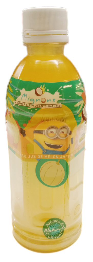 Minions Jus de Melon avec Nata de Coco 350ml