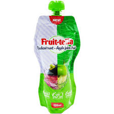 FRUITTELLA Blackcurrant & apple POUCH 33CL 
