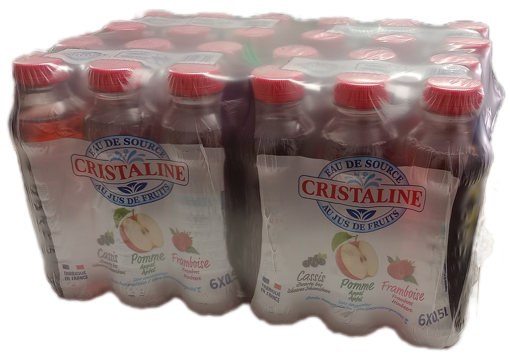 Cristaline - Cassis Pomme Framboise 50cl (x24)