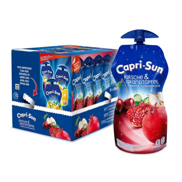 Caprisun cherry pommegrenade 330ml (x15)