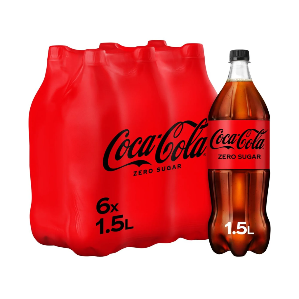 Promo Coca Cola ZERO 1,5l (x6) 5 packs