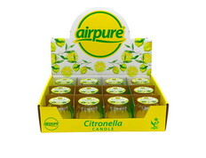 Airpure bougie Citronella 95gr