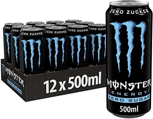 Monster zero sugar Blue 500ml (x24) 