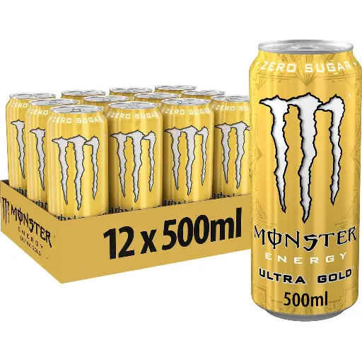 Monster ultra gold 500ml (x24) 