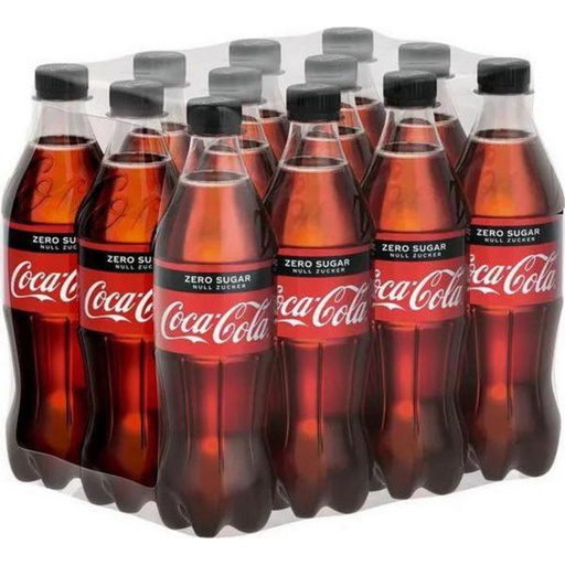 Coca Cola zero bouteille 50cl (x12) 