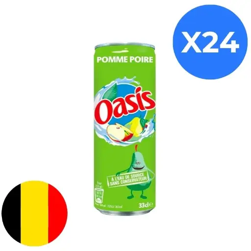 Oasis - Pomme Poire 33cl (x24)