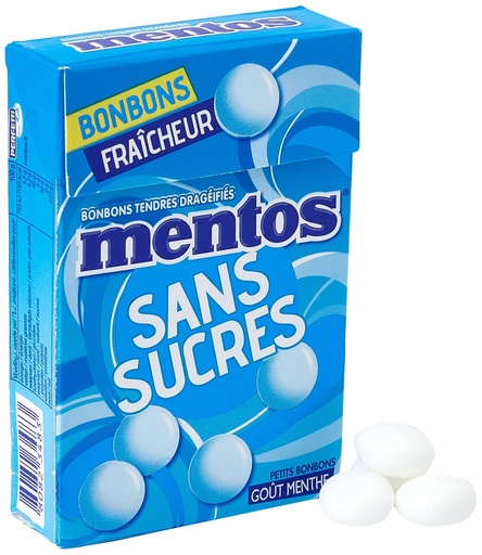 Mentos menthe Sugar Free