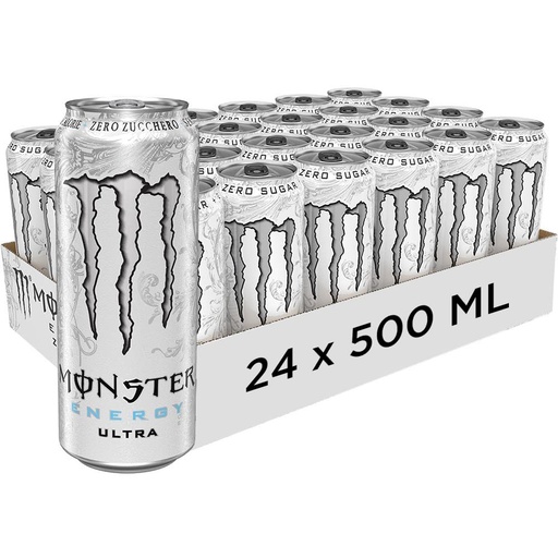 Monster Ultra White 500ml (x24)