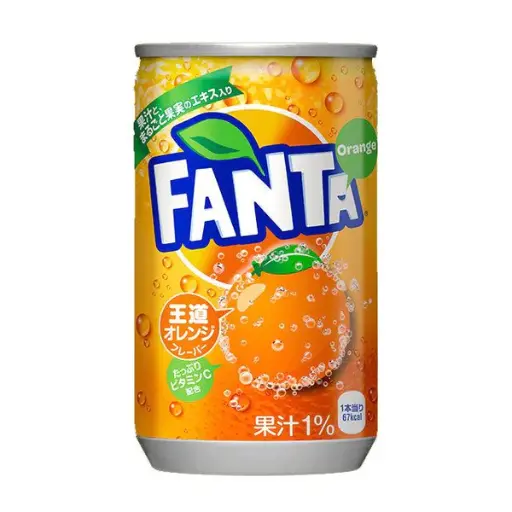 Japan Fanta Orange 160 ml