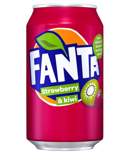 Fanta fraise kiwi 330Ml