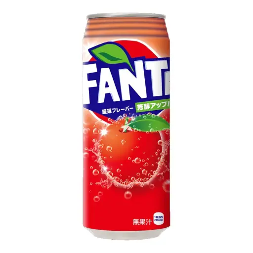 Fanta Rich Apple 50cl Can Jap