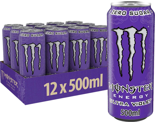Monster - Ultra Violet 500ml (x12)