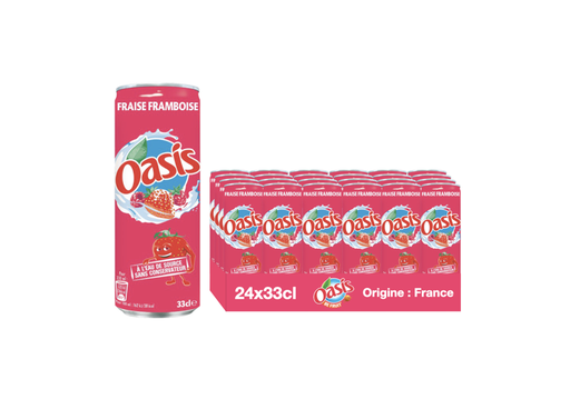 Oasis - Fraise Framboise (x24)